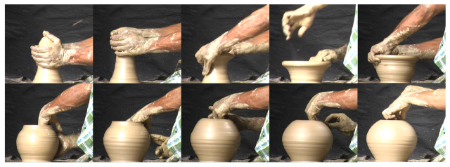 Pottery throwing